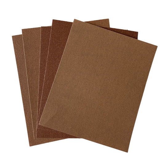 Craftwood 5 piece Assorted Sandpaper Sheets