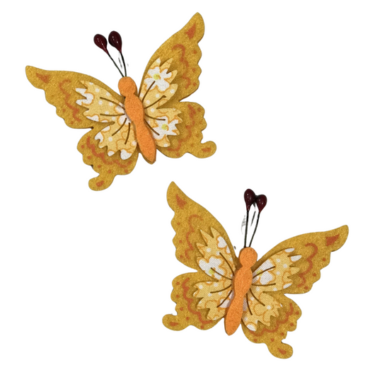 Butterfly Shape Felt Animal Stickers