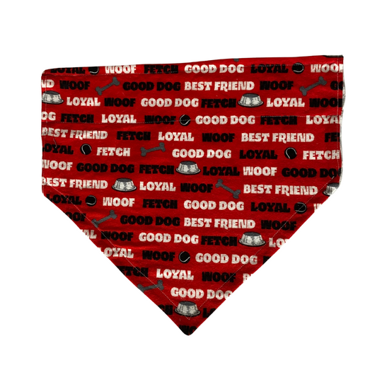 Over the Collar Dog Bandana - Loyal Best Friend