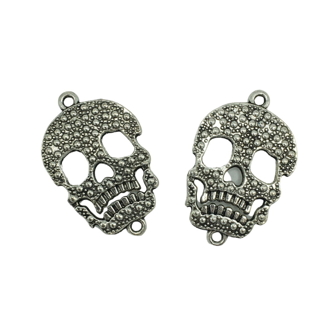 Skull Connector Charms