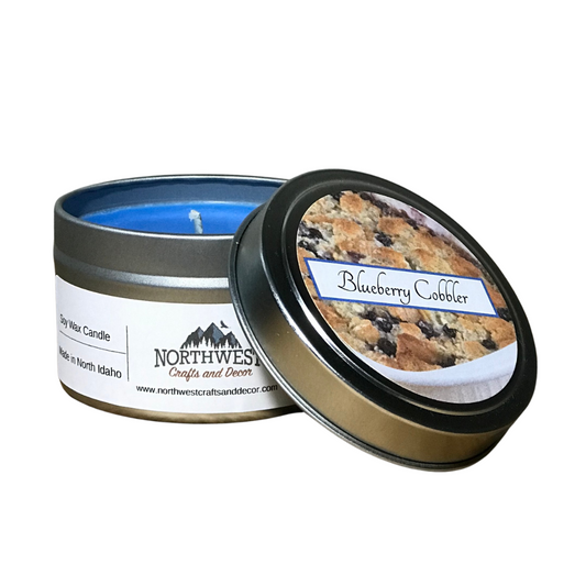 Blueberry Cobbler Scented Soy Wax Candle