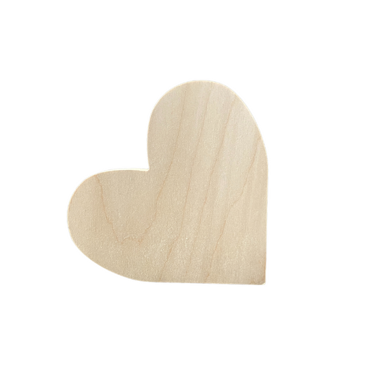 Free Standing Heart Wood Cutout