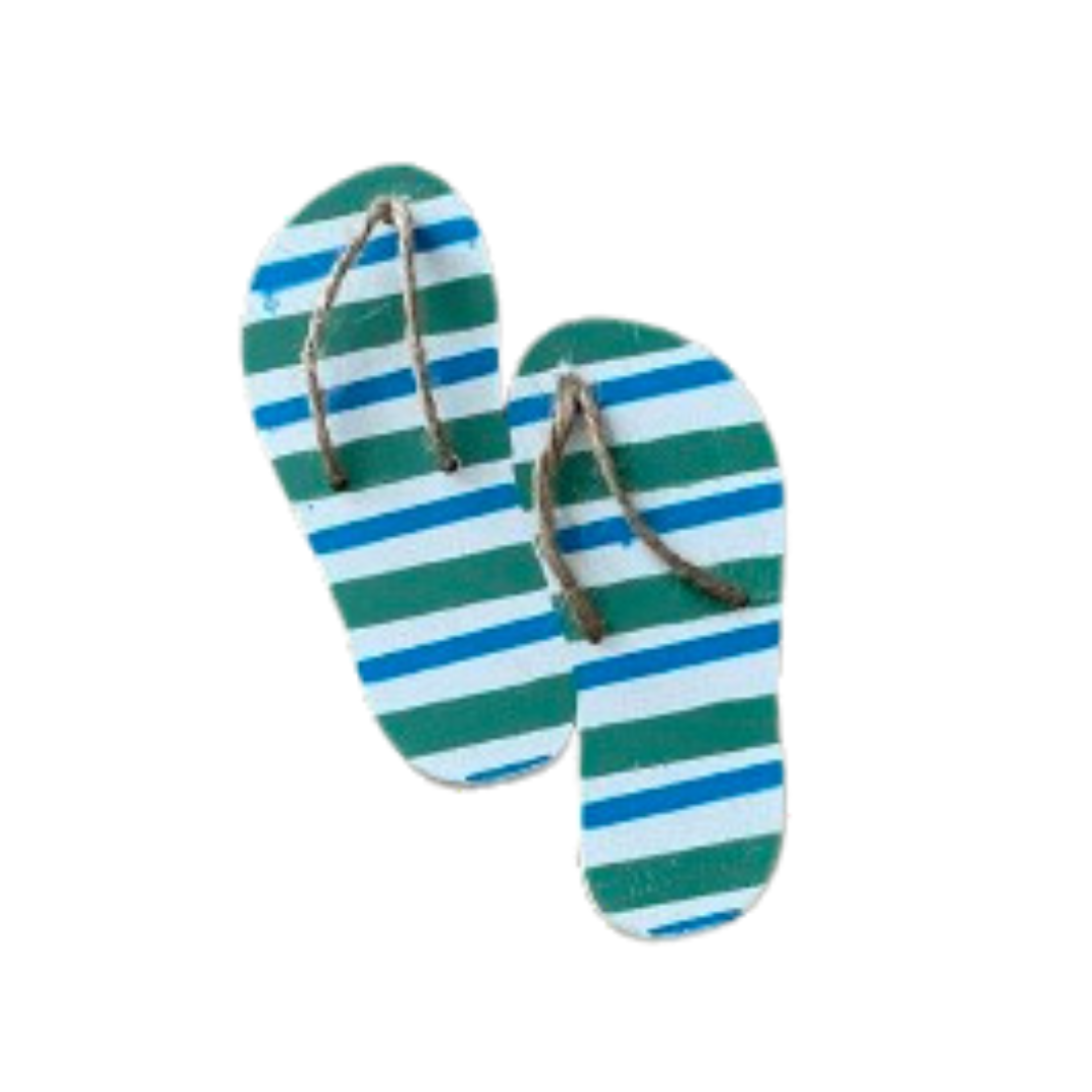 Green Flip Flop Summer Pick