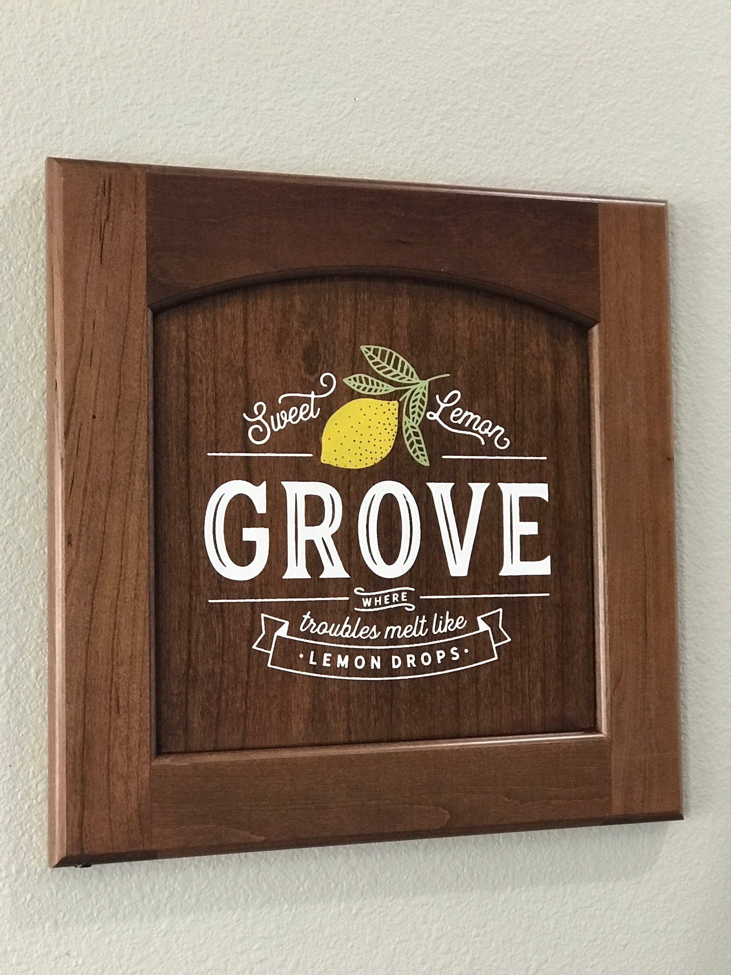 Sweet Lemon Grove Sign