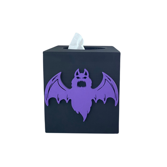 Halloween Bat Tissue Box Cover