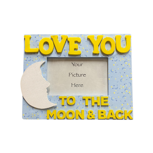 Love You to the Moon and Back Picture Frame