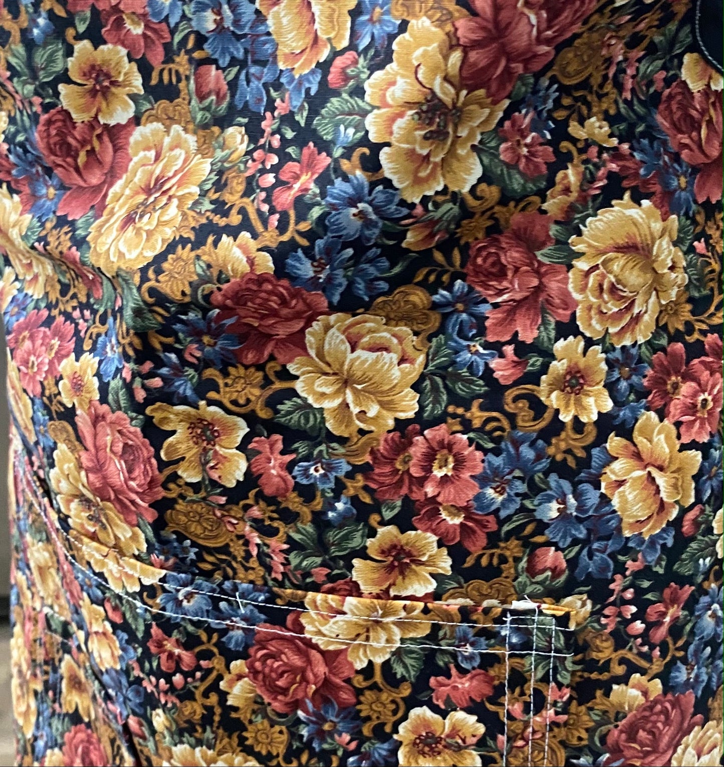 Vintage Floral Apron
