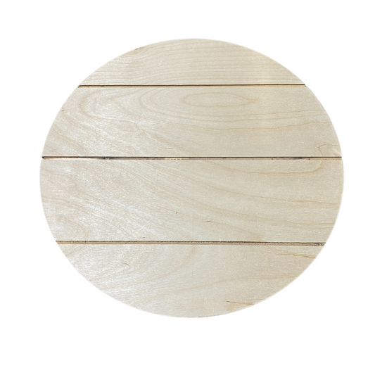 Birch Pallet Wood Circle - 14 inch