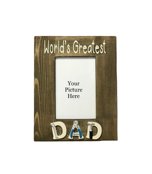 World's Greatest Dad Picture Frame