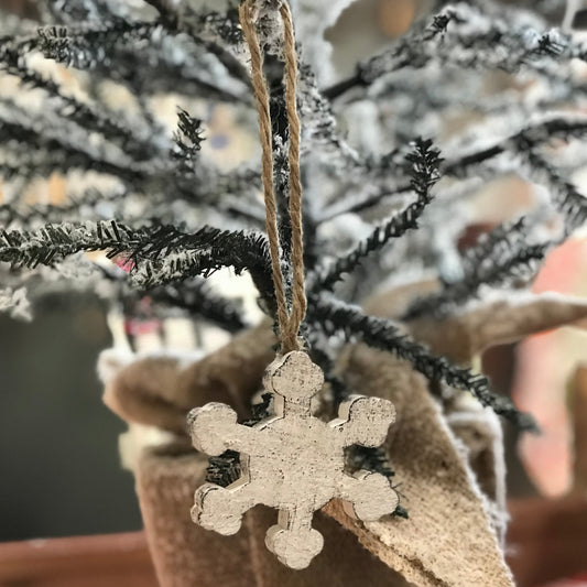Christmas, Christmas ornament, snowflake ornament, wood ornament, ornament exchange