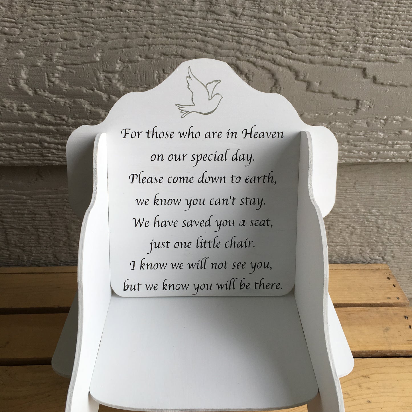 Wedding Heaven Memorial Chair