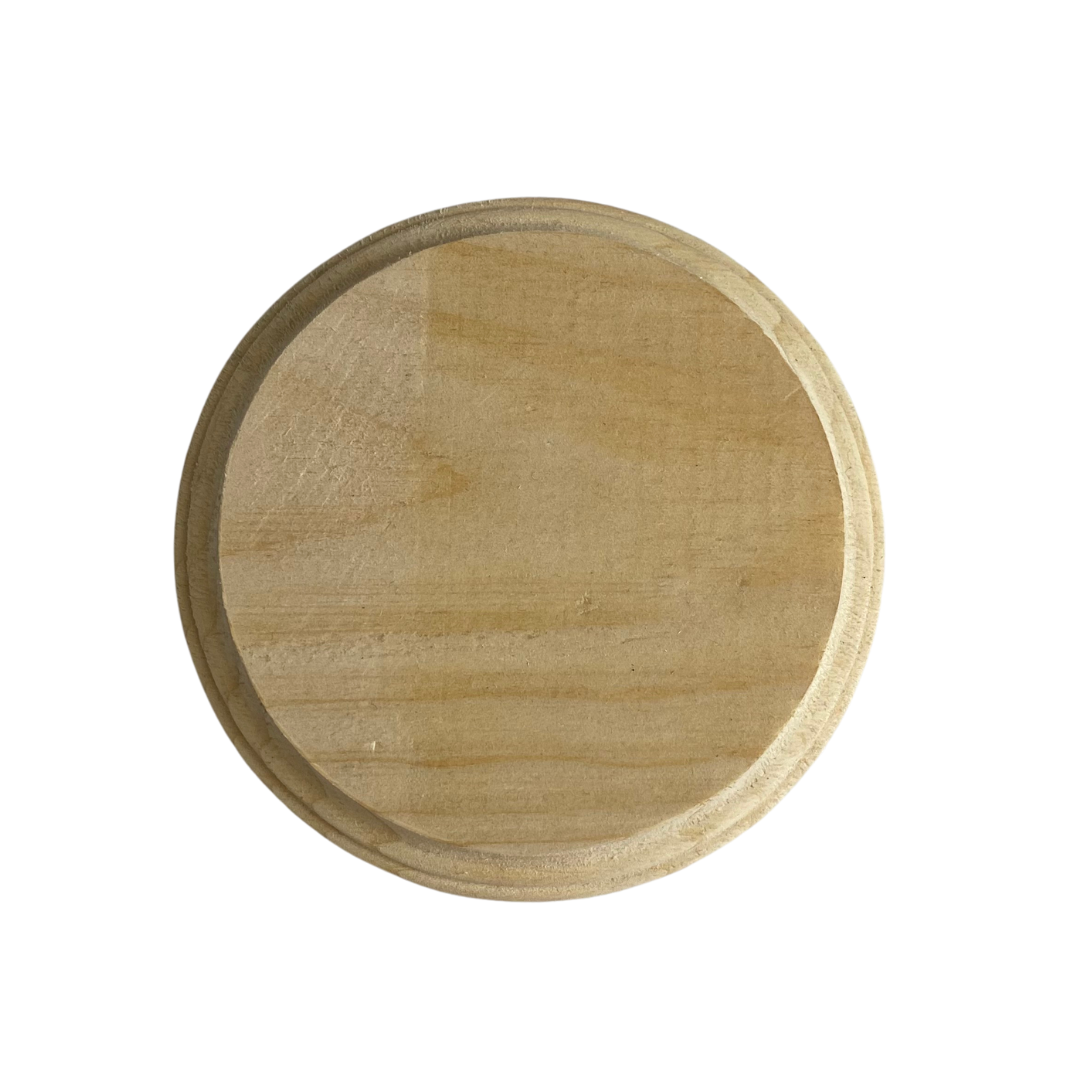 Circle Wood Plaque 5 inch