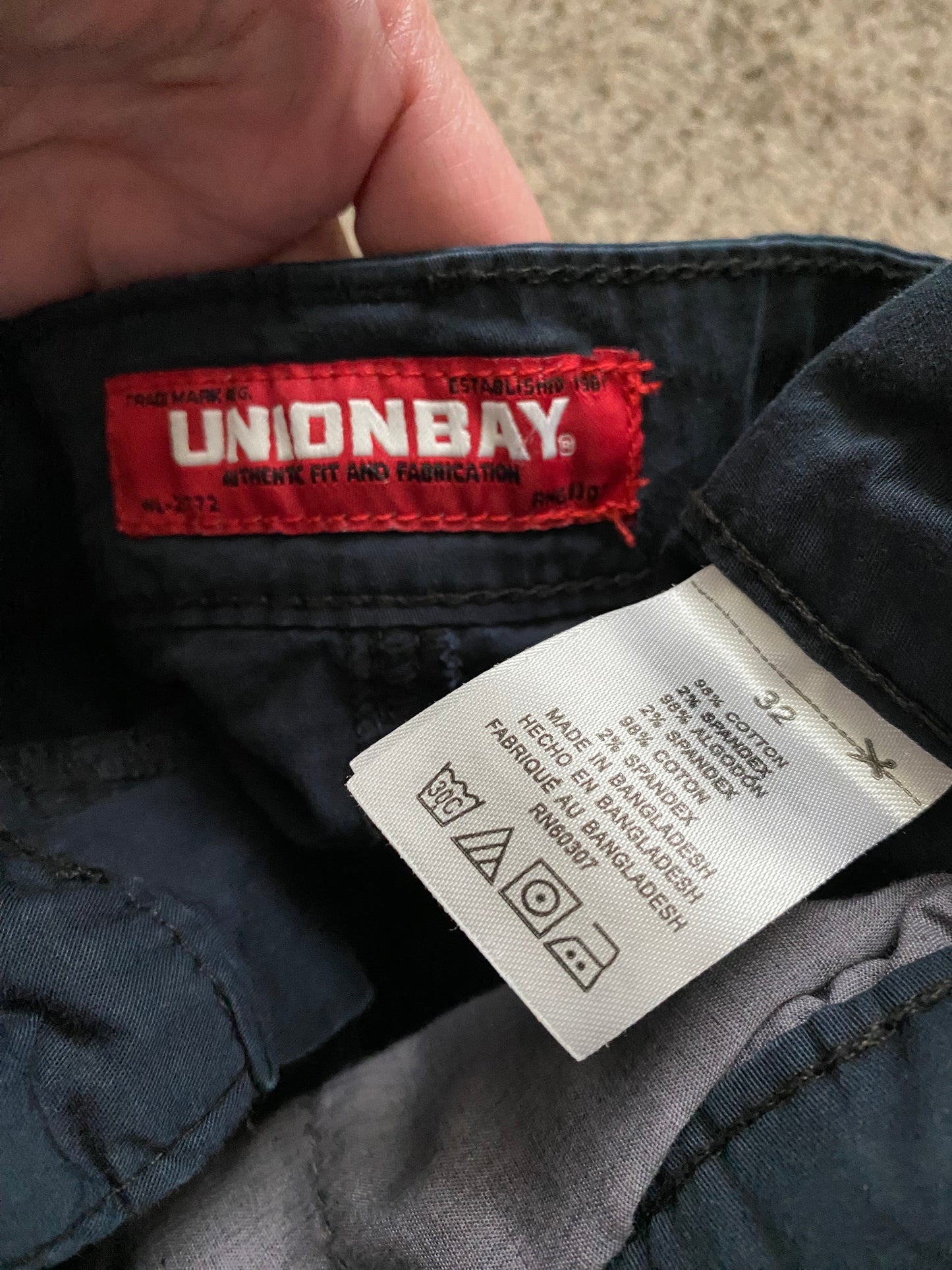 Mens Union Bay Cargo Shorts