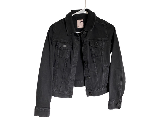 SO brand Black Denim Jacket XS