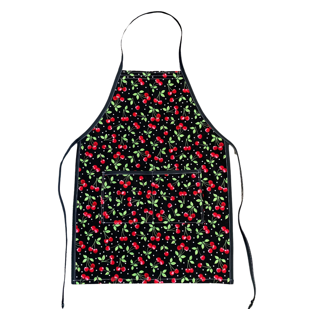 Retro Cherry Apron