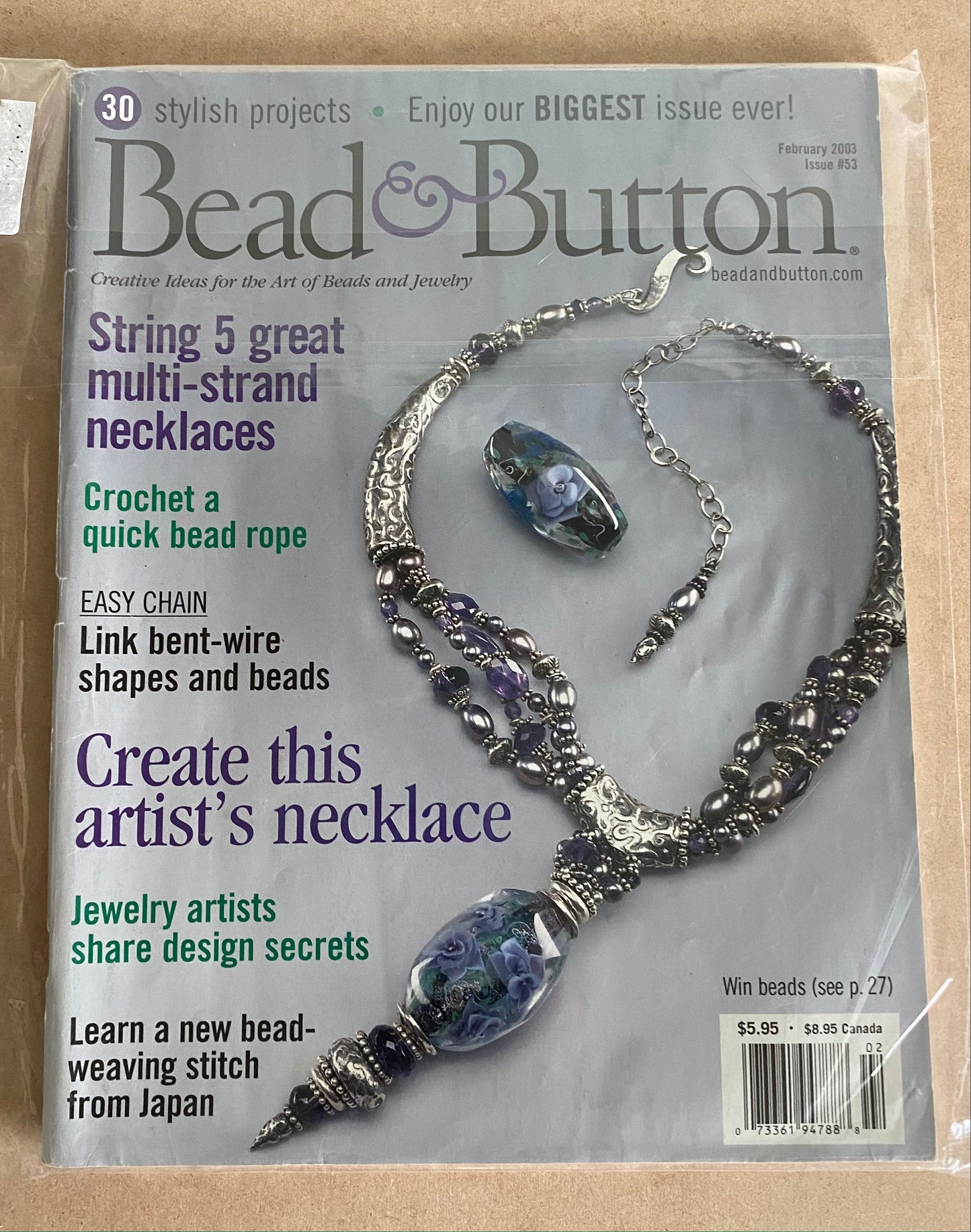 Bead & Button Magazines