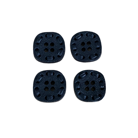 4 Hole Black Buttons