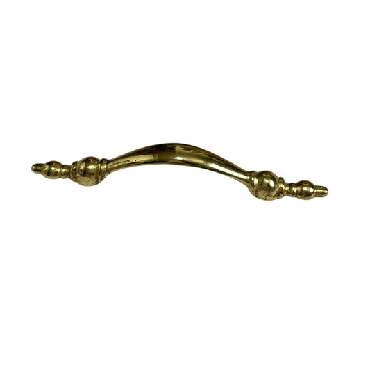 Polished Ultra Brass 3" Furniture Cabinet Handle Pull