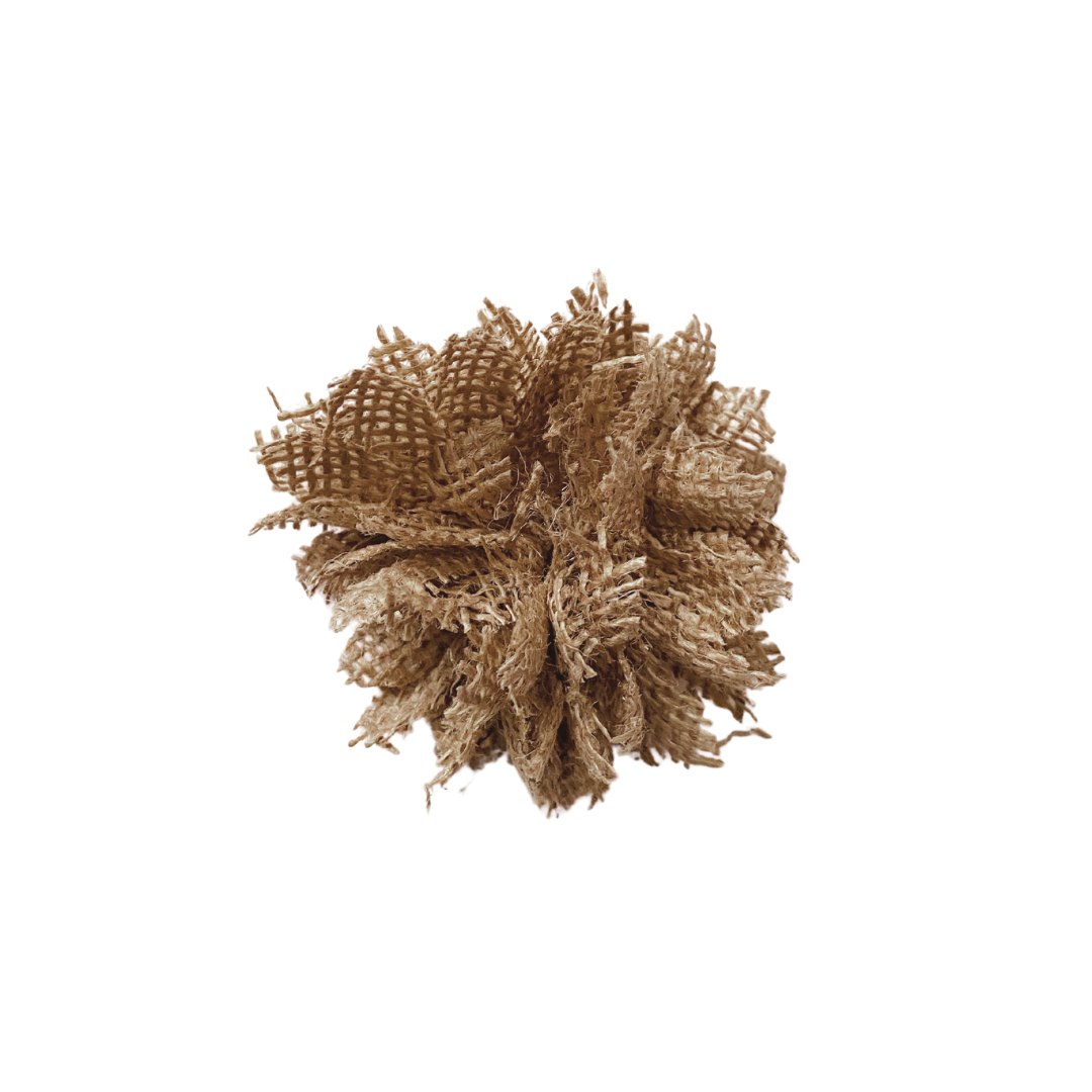 Burlap Flower #10