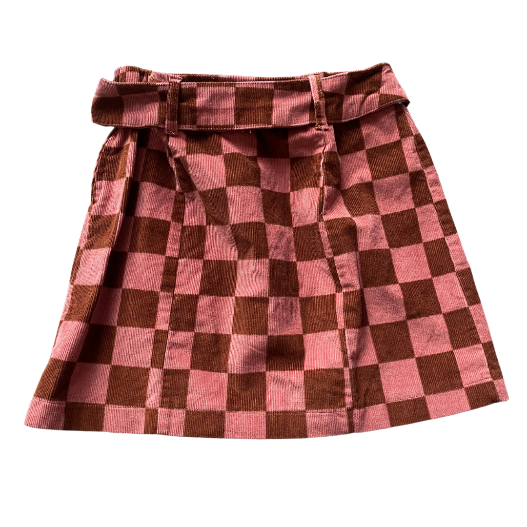 Checkered Skirt