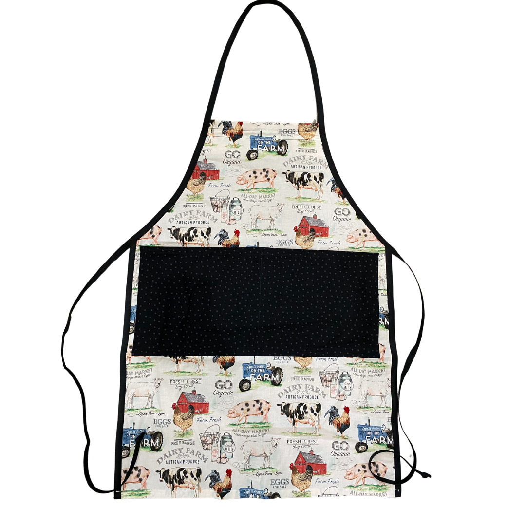 Dairy Farm Polka Dot Apron