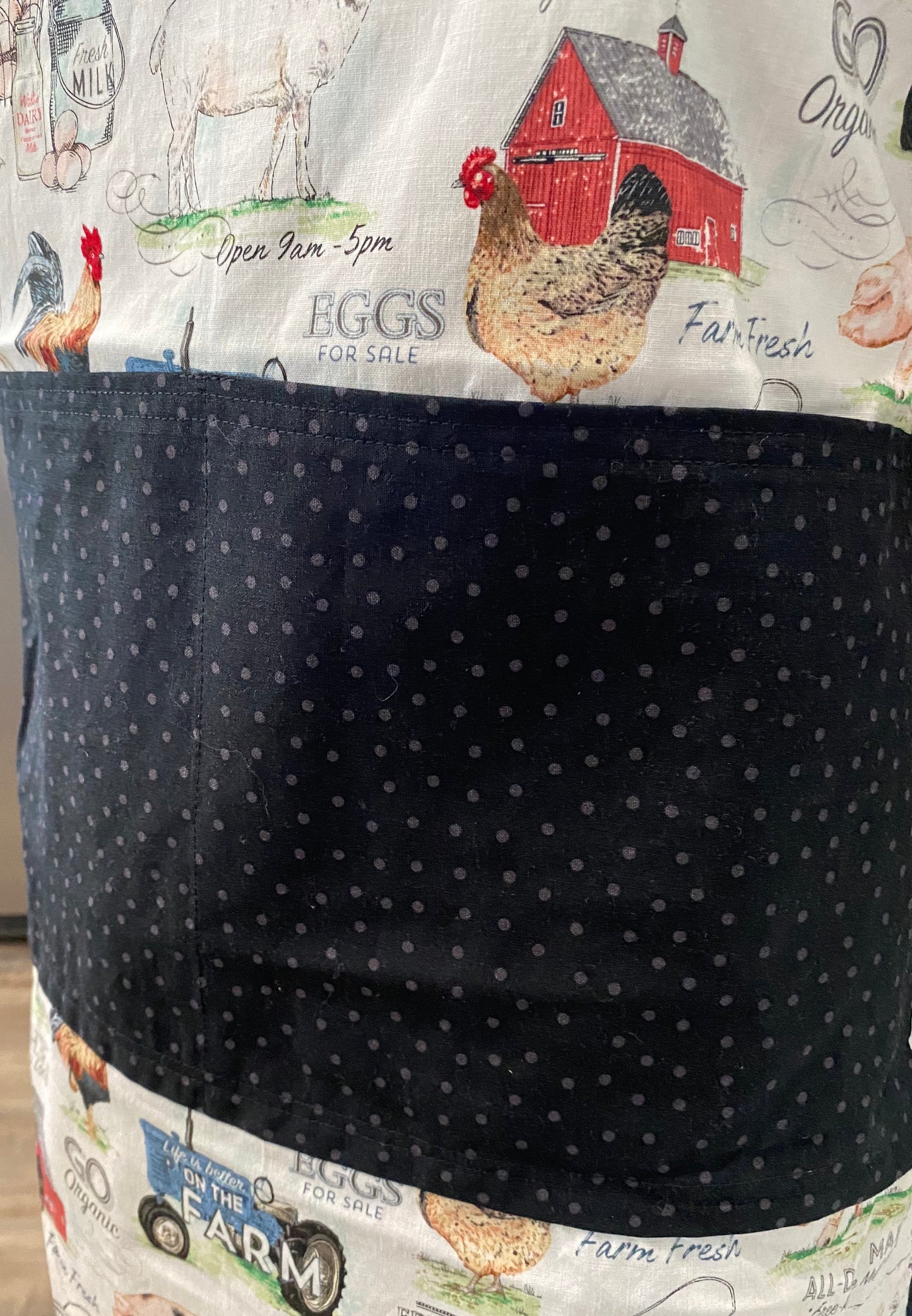 Dairy Farm Polka Dot Apron