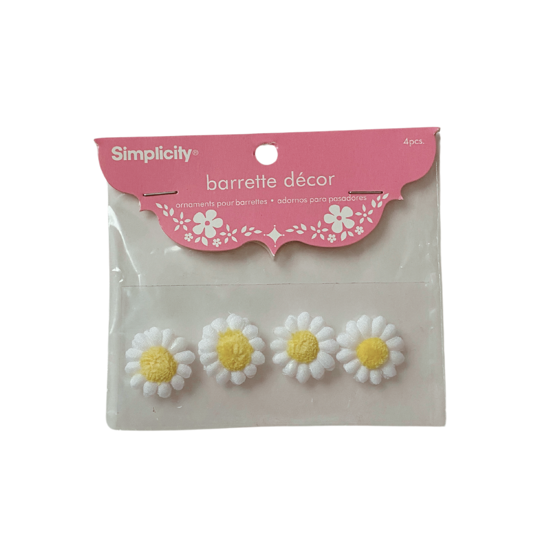 Miniature Daisy Sticker Embellishment