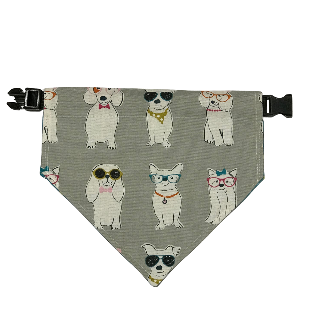 Over the Collar Dog Bandana - Dogs in Shades