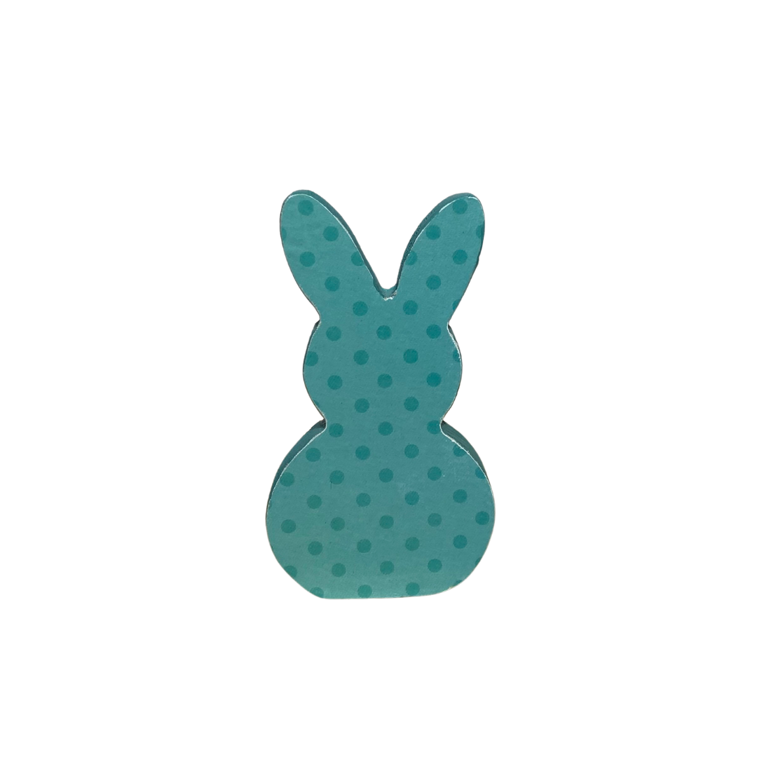 Freestanding Decorative Wood Bunny