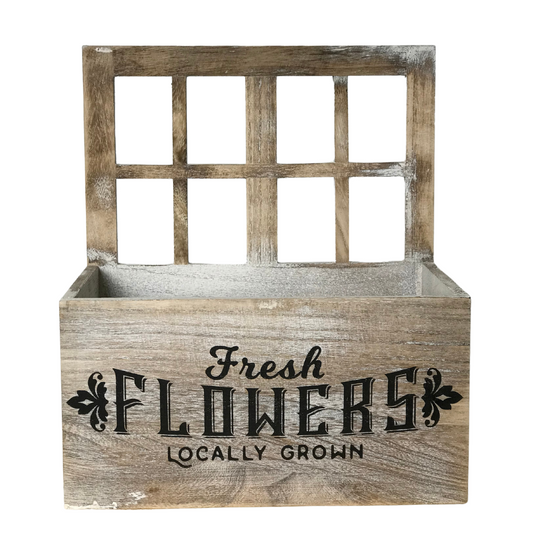 Decorative Wood Planter Box
