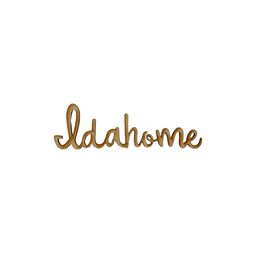 Idahome Wood Word