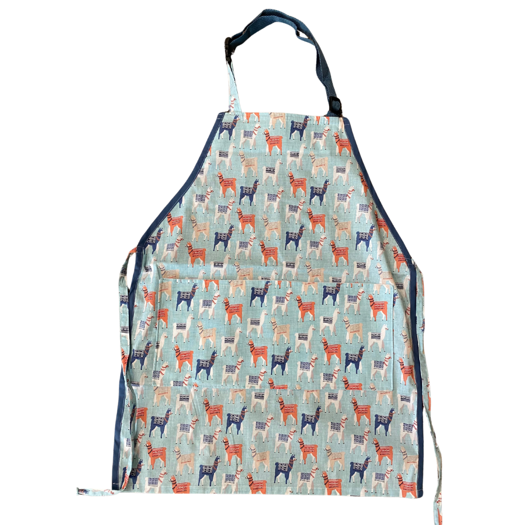 Llama Themed Apron