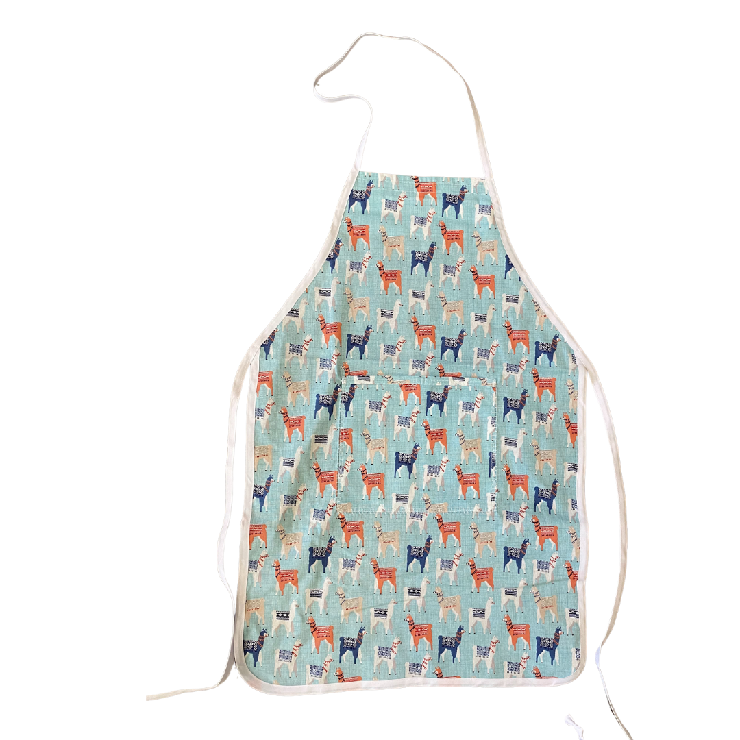 Llama Themed Apron