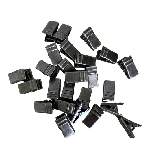 Metal Clips - 3/4 inch - 25 pieces
