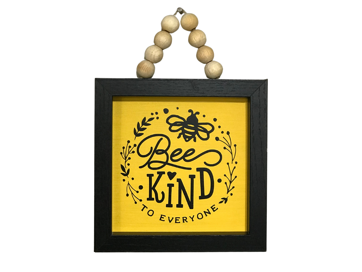 Bee Kind Mini Framed Sign