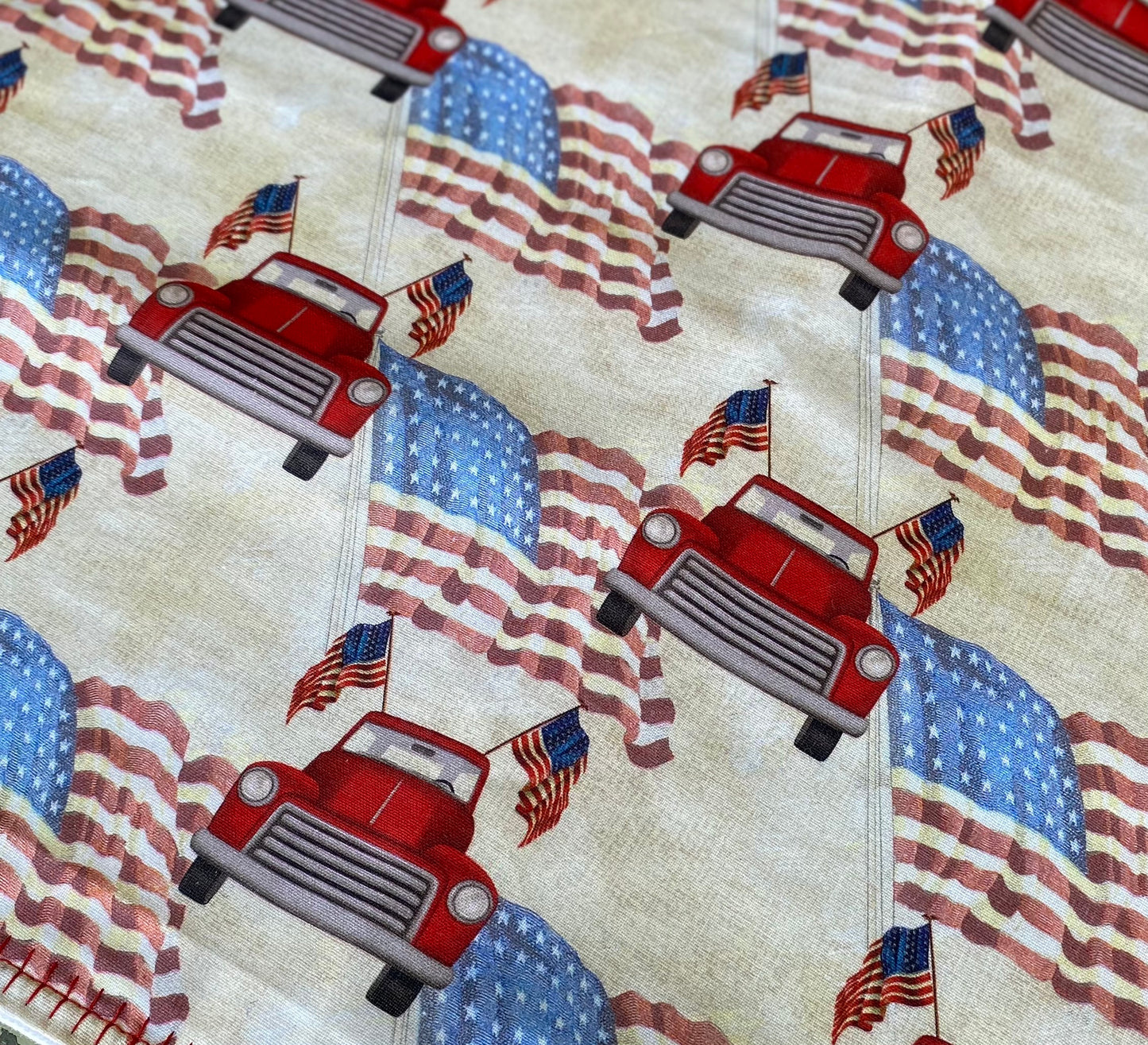 Set of 2 Reversible Patriotic Placemats