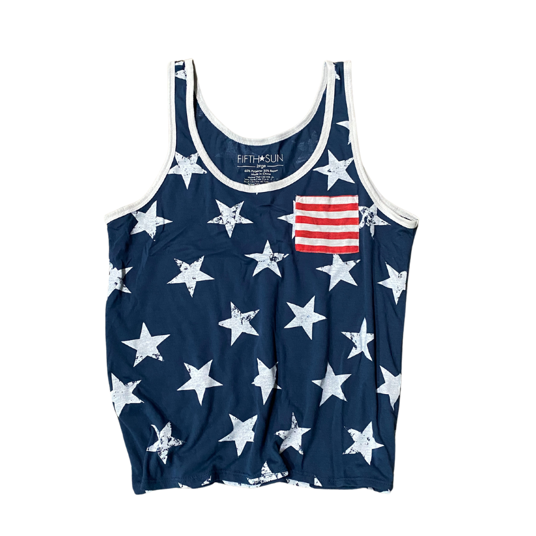 Fifth Sun Patriotic Stars Tank