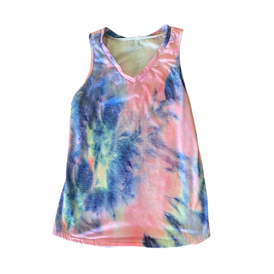 Pink Tie Dye Tank