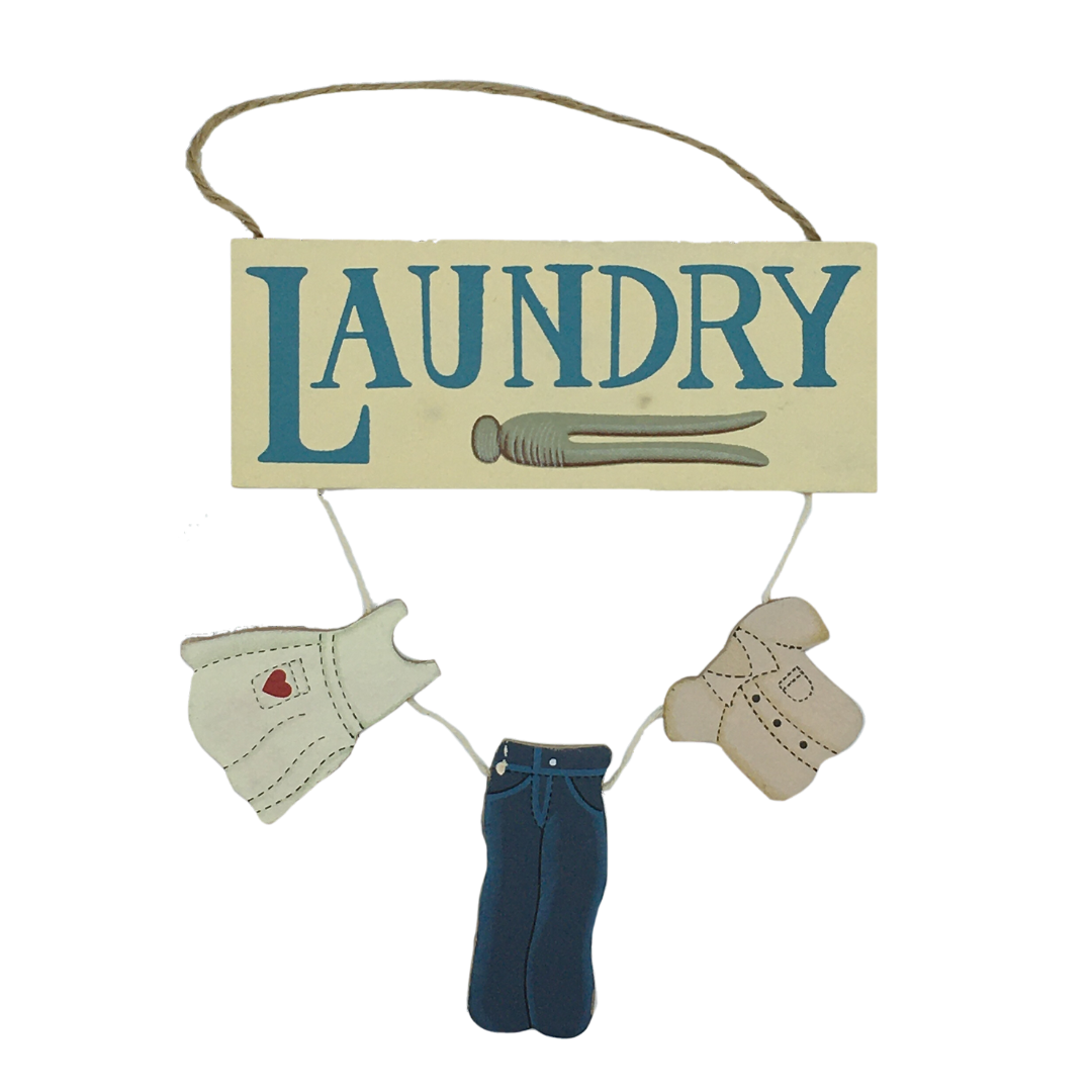 Small Laundry Sign