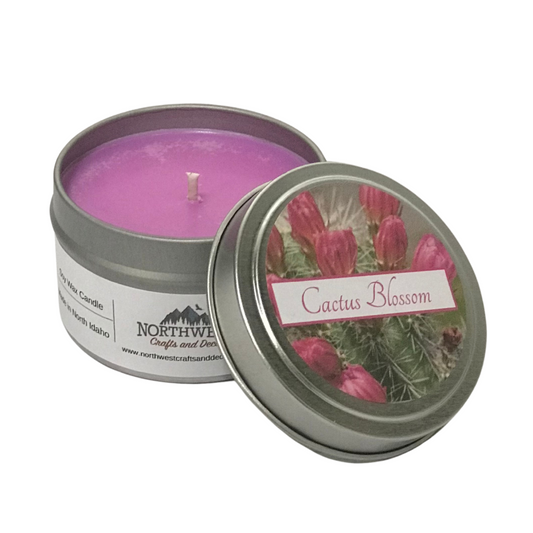 Cactus Blossom Scented Soy Wax Candle