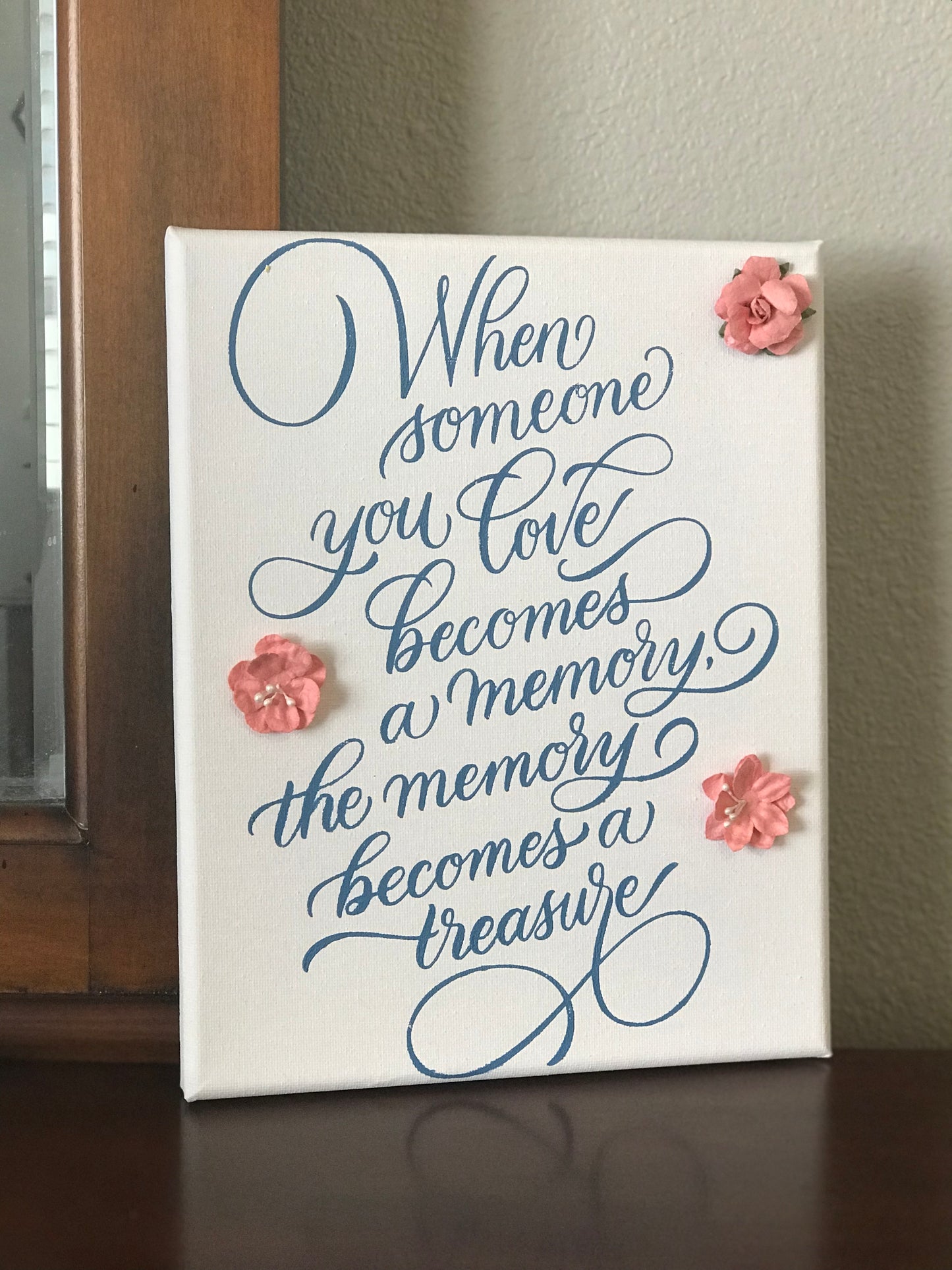 Treasured Memories Canvas