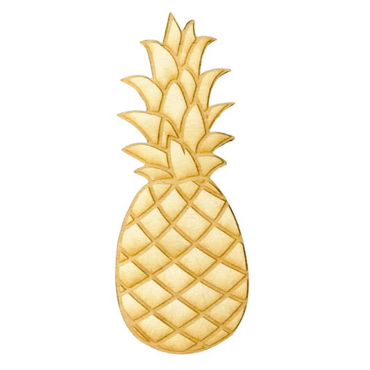 Wood Cutout Pineapple - 2 sizes