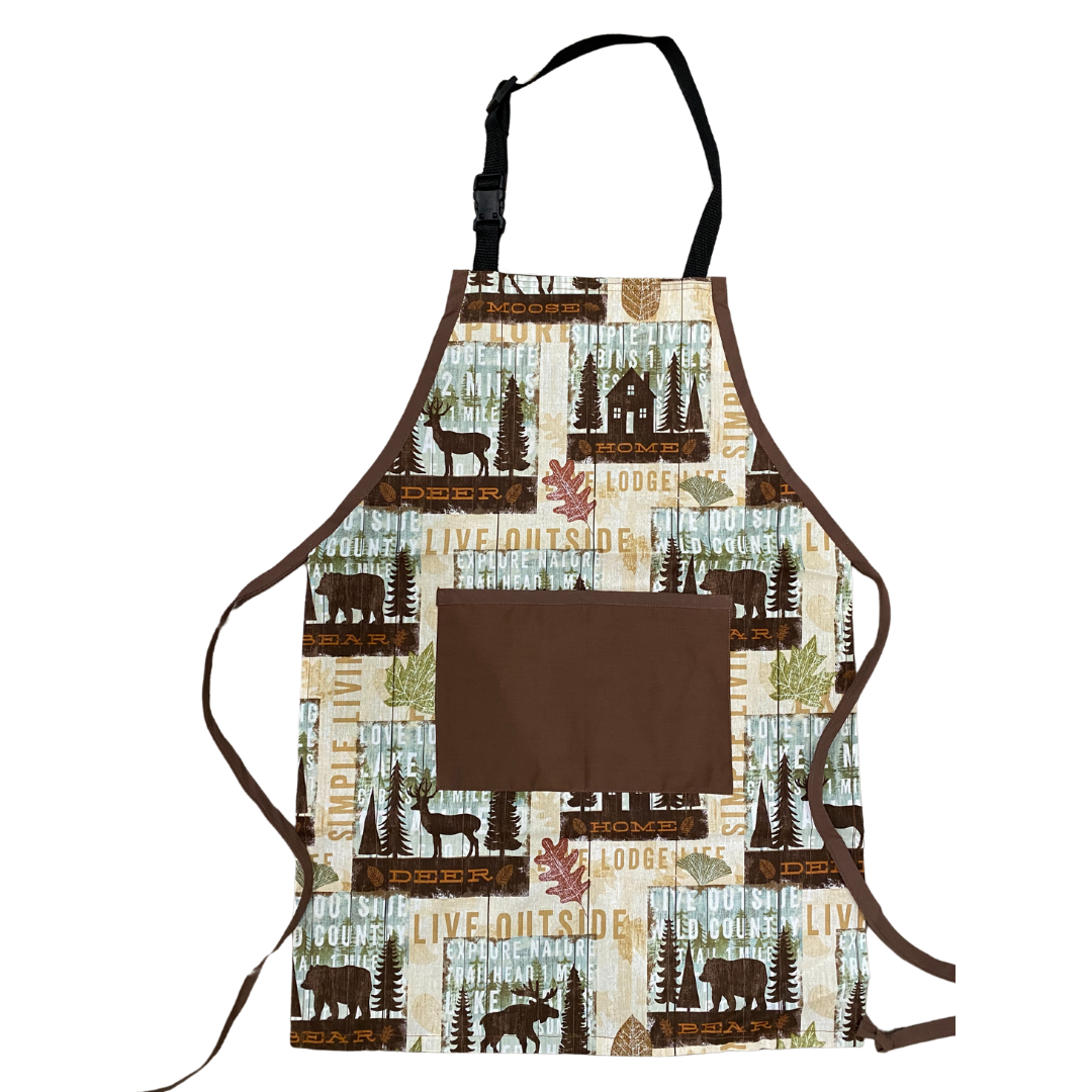 Woodland Themed Apron