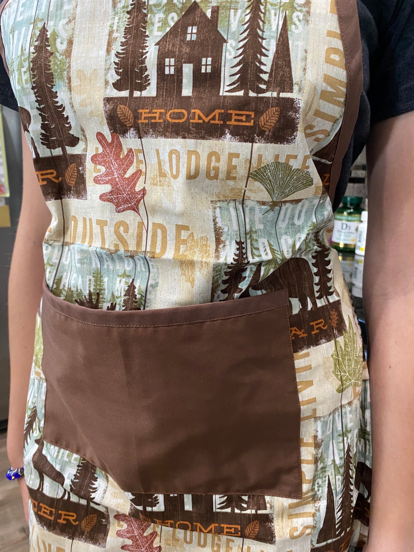 Woodland Themed Apron