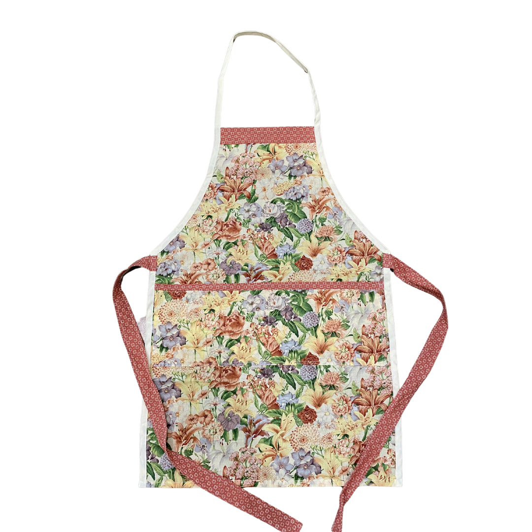 Yellow Floral Apron