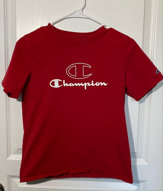 Champion Red Tee Boys Large