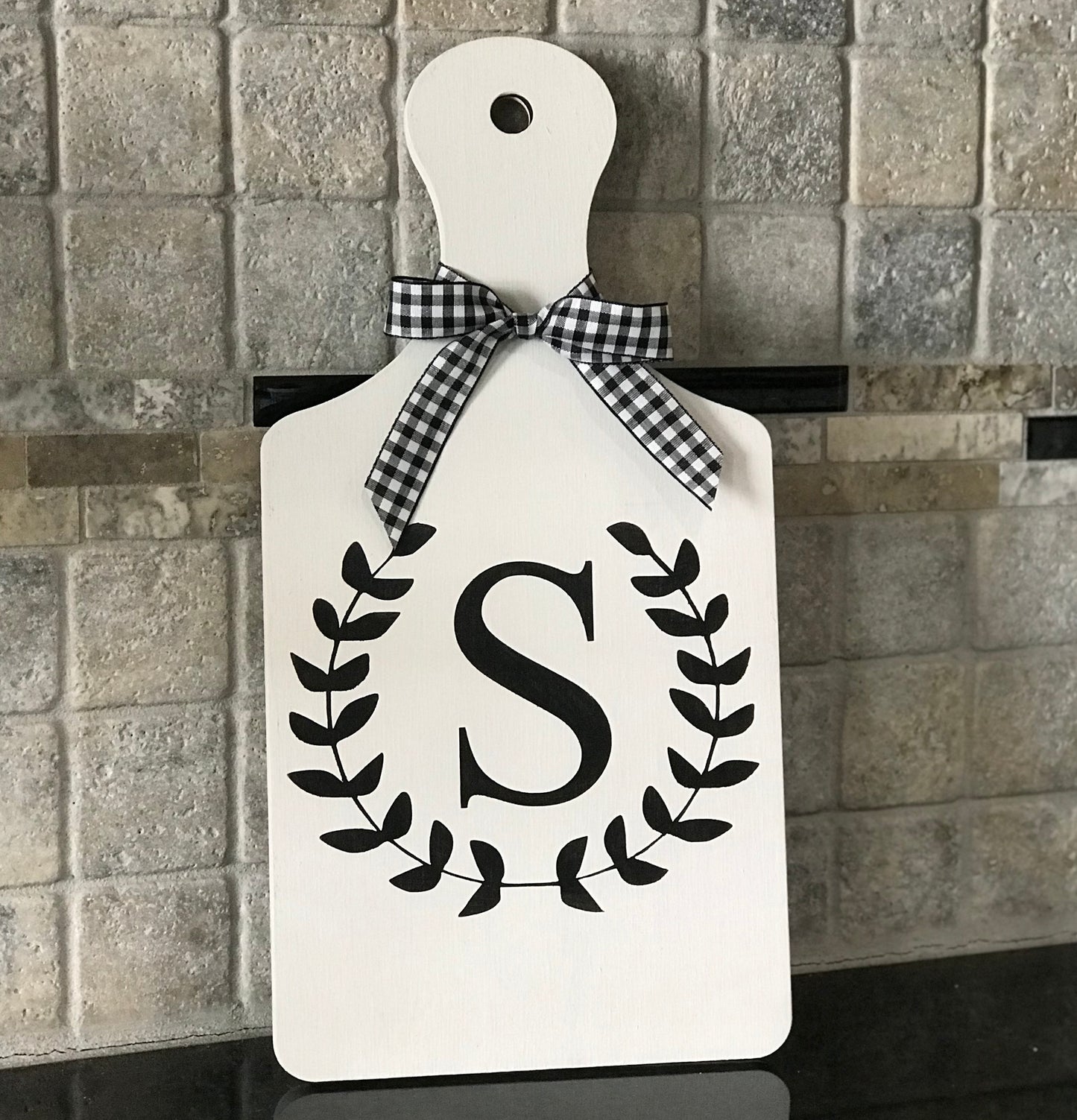 Monogram Cutting Board